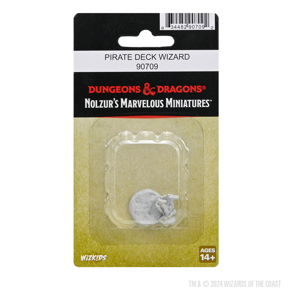 D&D Nolzur's Marvelous Miniatures: Pirate Deck Wizard Miniatures WizKids