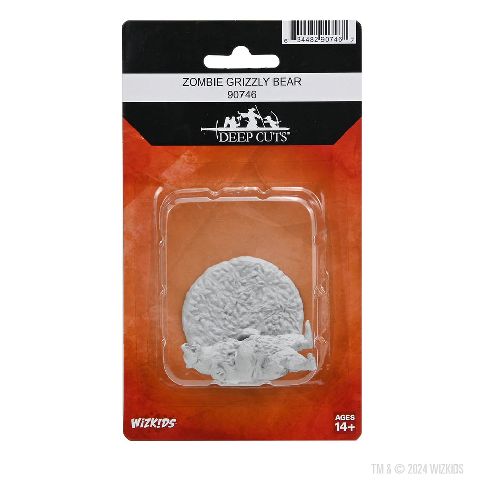 WizKids Deep Cuts: Zombie Grizzly Bear Miniatures WizKids