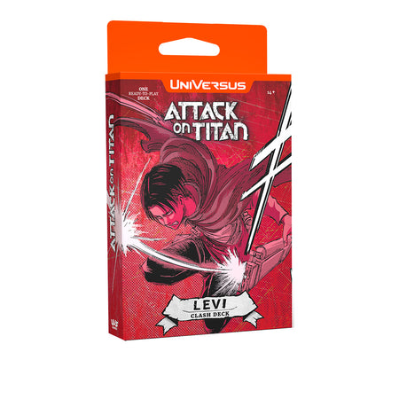 Attack on Titan CCG Battle for Humanity Clash Deck (2 options) Trading Card Games Asmodee AoT CD Levi  