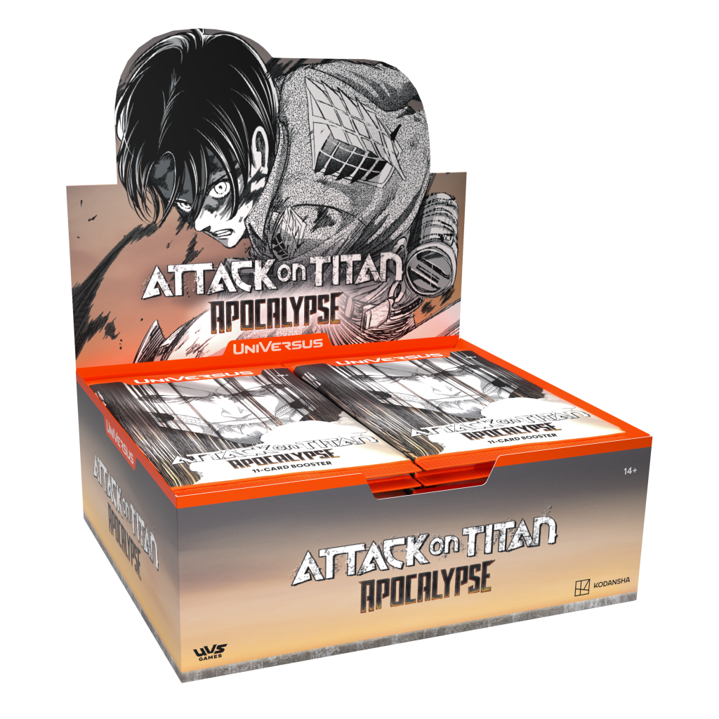 Universus TCG Attack on Titan: Apocalypse Boosters (2 options) Trading Card Games Asmodee AoT Apocalypse Booster Box