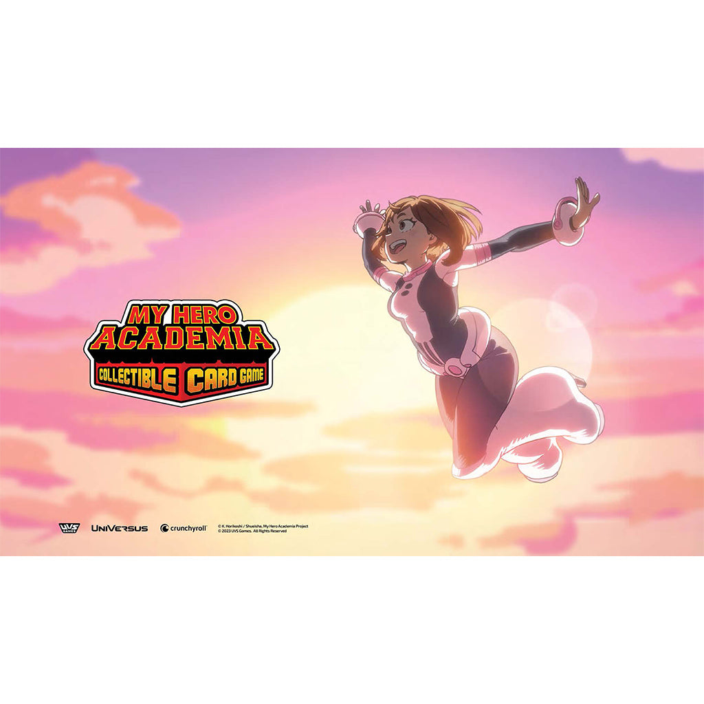 My Hero Academia CCG Jet Burn Playmat (3 options) Supplies Asmodee PM Ochaco  