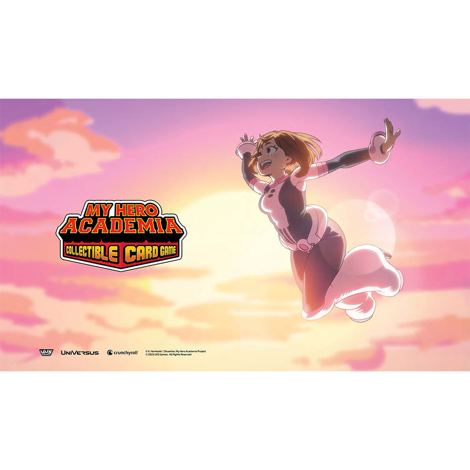 My Hero Academia CCG Jet Burn Playmat (3 options) Supplies Asmodee PM Ochaco  