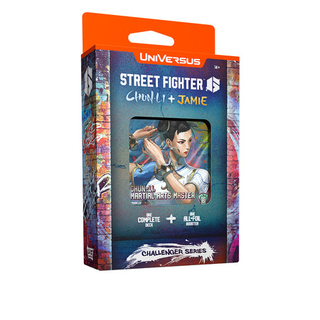 UniVersus Challenger Series Deck - Street Fighter 6 Challenger Series (2 options) Trading Card Games Asmodee UVSSF SD Chun-Li