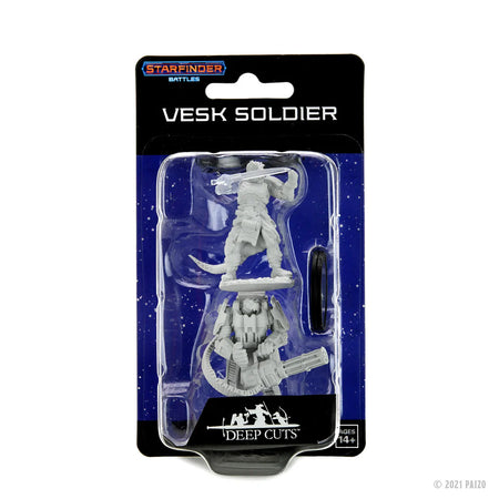 Starfinder Deep Cuts: Vesk Soldier Miniatures WizKids