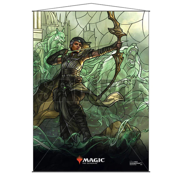 Ultra Pro Wall Scroll MtG Stained Glass Vivien (18173)  Ultra Pro   