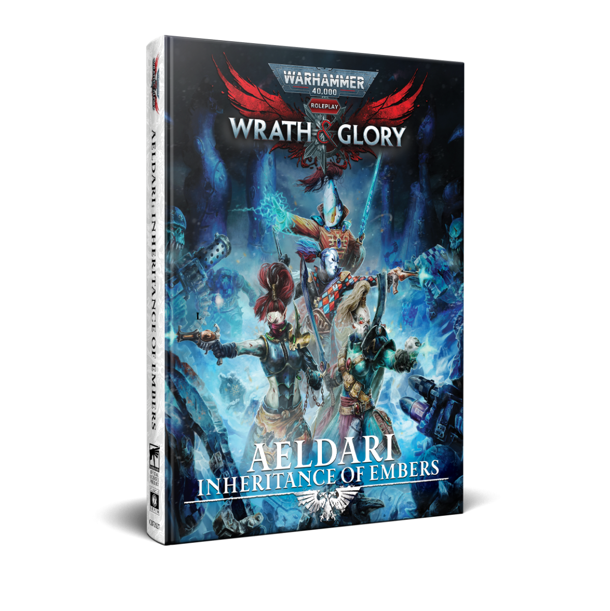 Warhammer 40K Wrath & Glory RPG: Aeldari - Inheritance of Embers Role Playing Games Cubicle 7 Entertainment   