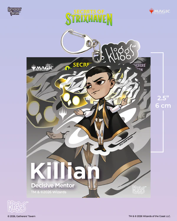 Gatherers' Tavern Secrets of Strixhaven Kliggs Keychain (10 Options) Supplies Gatherers' Tavern SOS Keychain Killian