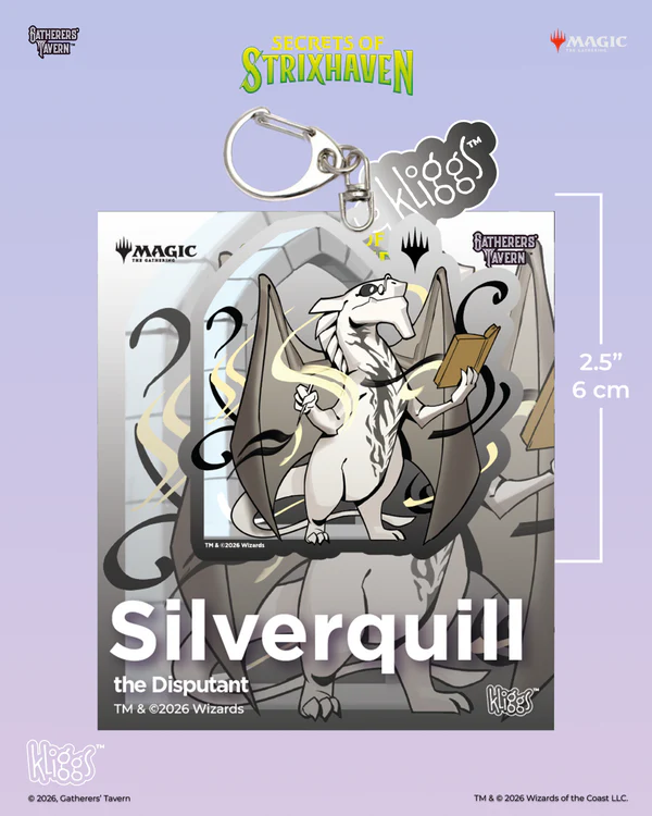 Gatherers' Tavern Secrets of Strixhaven Kliggs Keychain (10 Options) Supplies Gatherers' Tavern SOS Keychain Silverquill