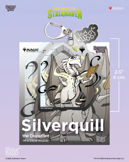Gatherers' Tavern Secrets of Strixhaven Kliggs Keychain (10 Options) Supplies Gatherers' Tavern SOS Keychain Silverquill