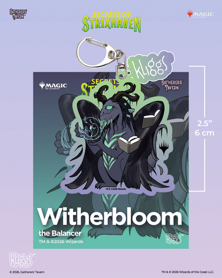 Gatherers' Tavern Secrets of Strixhaven Kliggs Keychain (10 Options) Supplies Gatherers' Tavern SOS Keychain Winterbloom