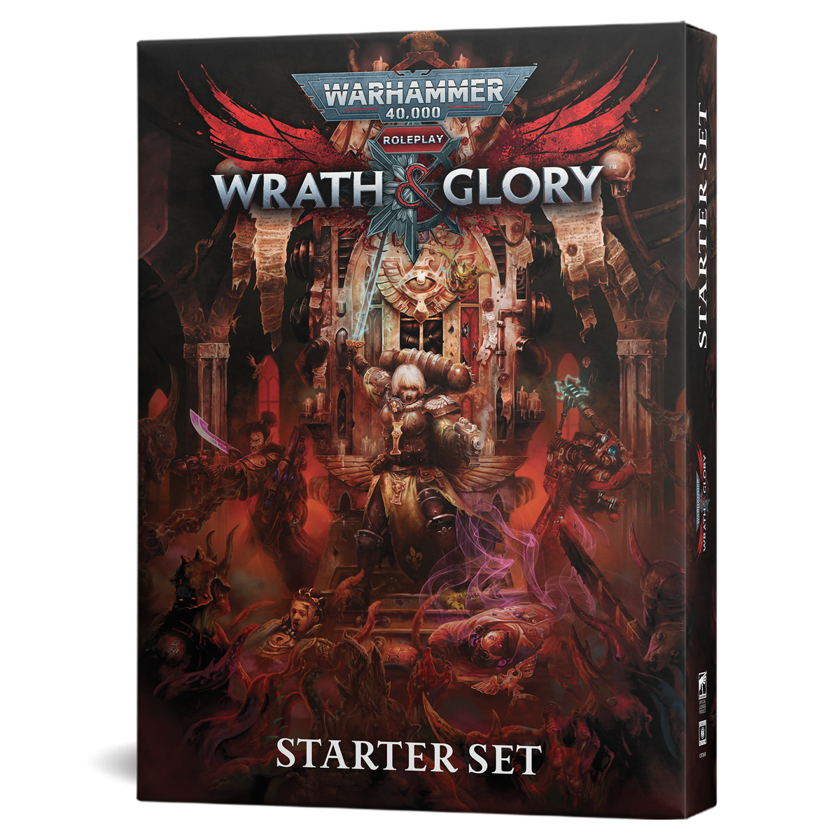 Warhammer 40K Wrath & Glory RPG: Starter Set Role Playing Games Cubicle 7 Entertainment   