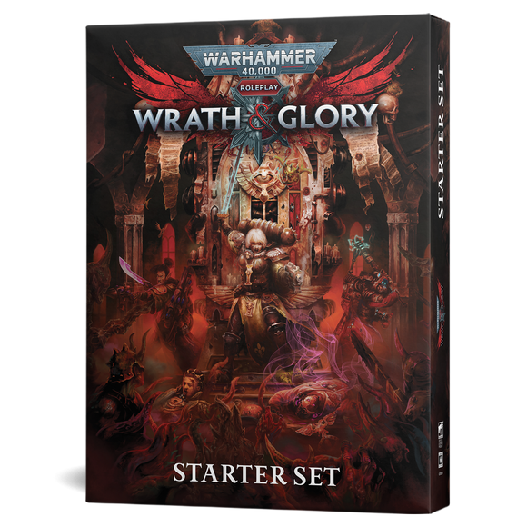 Warhammer 40K RPG: Wrath & Glory Starter Set Role Playing Games Cubicle 7 Entertainment   