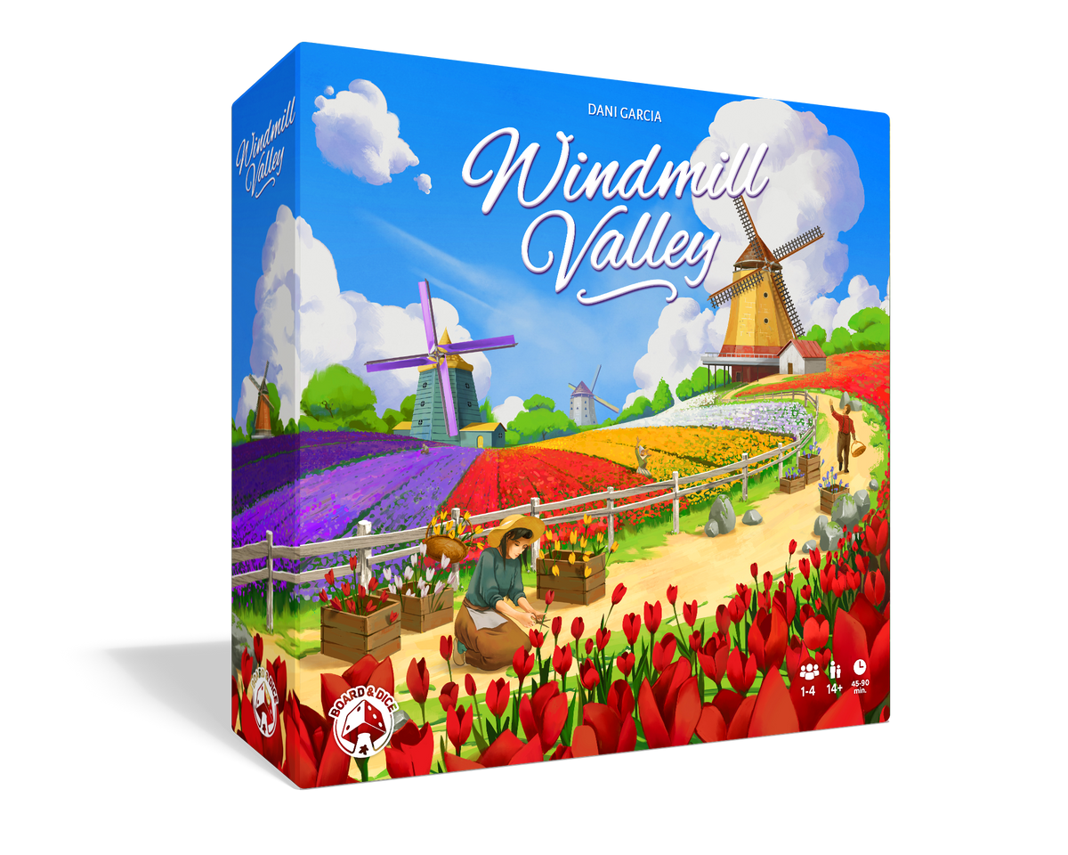 Windmill Valley Board Games Board & Dice   