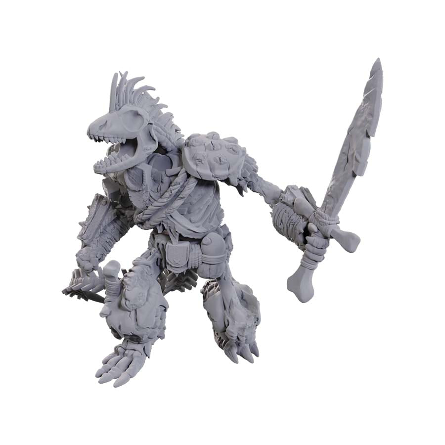 D&D Nolzur's Marvelous Miniatures: Lizardfolk Skeleton Miniatures WizKids   