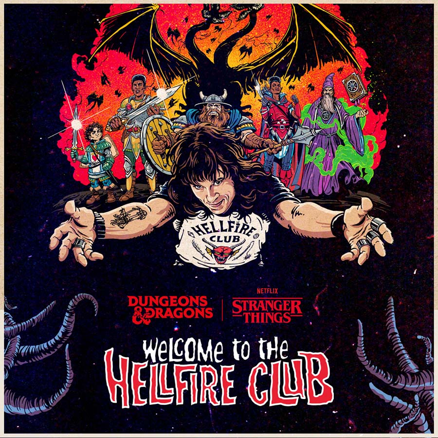 Dungeons & Dragons Welcome to the Hellfire Club Starter Set Role Playing Games Wizards of the Coast