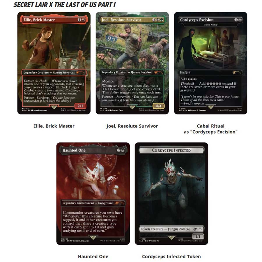 MTG Secret Lair: The Last of Us Part One: Chasing Hope (Nonfoil) Trading Card Games Wizards of the Coast MTG SLD TLOU1 CH Nonfoil