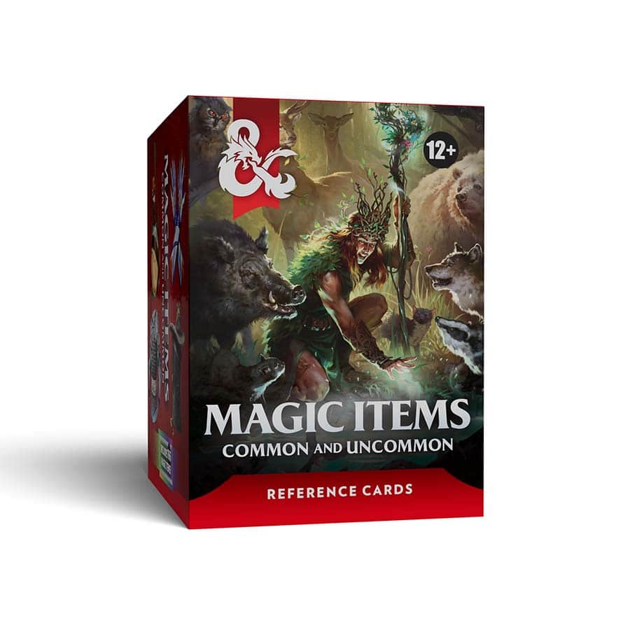 D&D Reference Cards Magic Items Supplies Wizards of the Coast D&D Ref Cards Magic Items