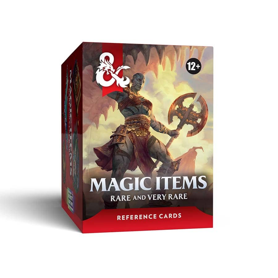 D&D Reference Cards Magic Items (Rare & Very Rare) Supplies Wizards of the Coast D&D Ref Cards Magic Items (R&VR)