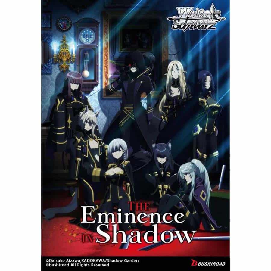 WEISS SCHWARZ: BOOSTER: THE EMINENCE IN SHADOW (12CT) Trading Card Games Bushiroad