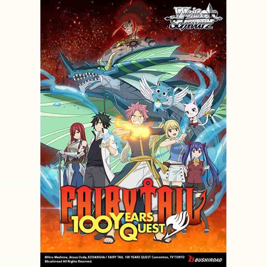 WEISS SCHWARZ: BOOSTER: FAIRY TAIL: 100 YEAR QUEST (12CT) Trading Card Games Sirius Dice WS Fairytale 100 Year Quest