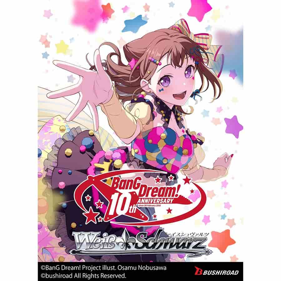 WEISS SCHWARZ: PREMIUM BOOSTER: BANG DREAM TENTH ANNIVERSARY Trading Card Games Bushiroad WS BanG Dream