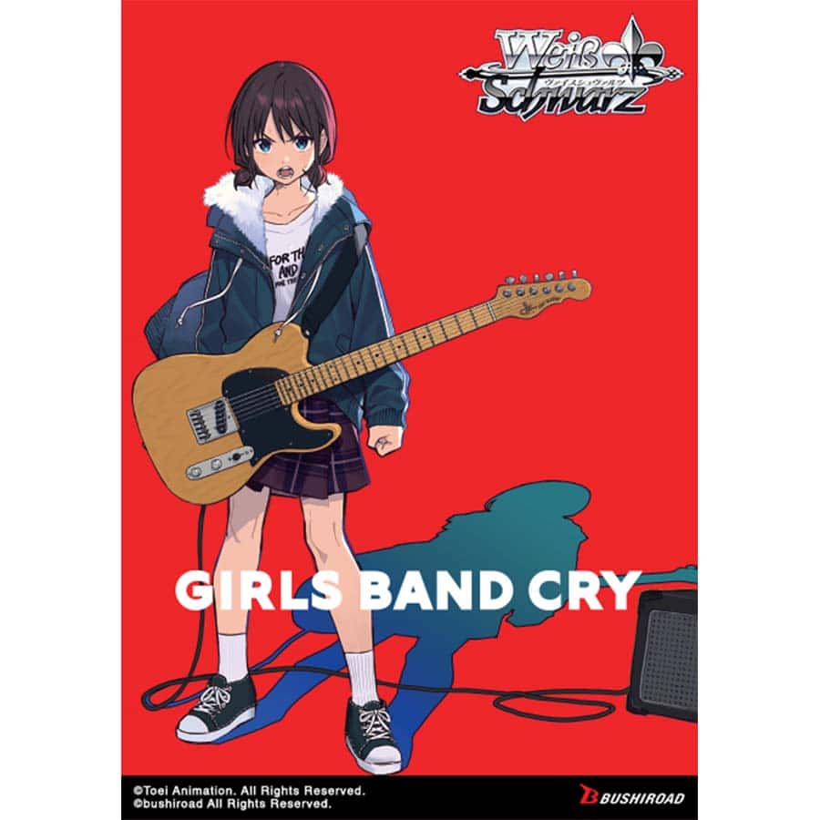 WEISS SCHWARZ: PREMIUM BOOSTER: GIRLS BAND CRY Trading Card Games Sirius Dice WS Girls Band Cry PB