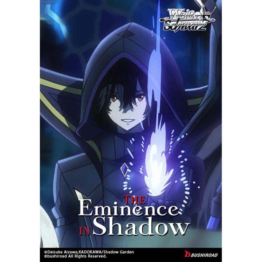 WEISS SCHWARZ: BOOSTER: THE EMINENCE IN SHADOW Trial Deck Trading Card Games Bushiroad