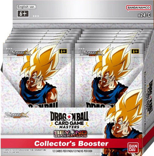 Dragon Ball Super [BT24C] Zenkai Series 07 - Beyond Generations Collector Booster (2 options) Trading Card Games Bandai DBS BT24C Collector Box  
