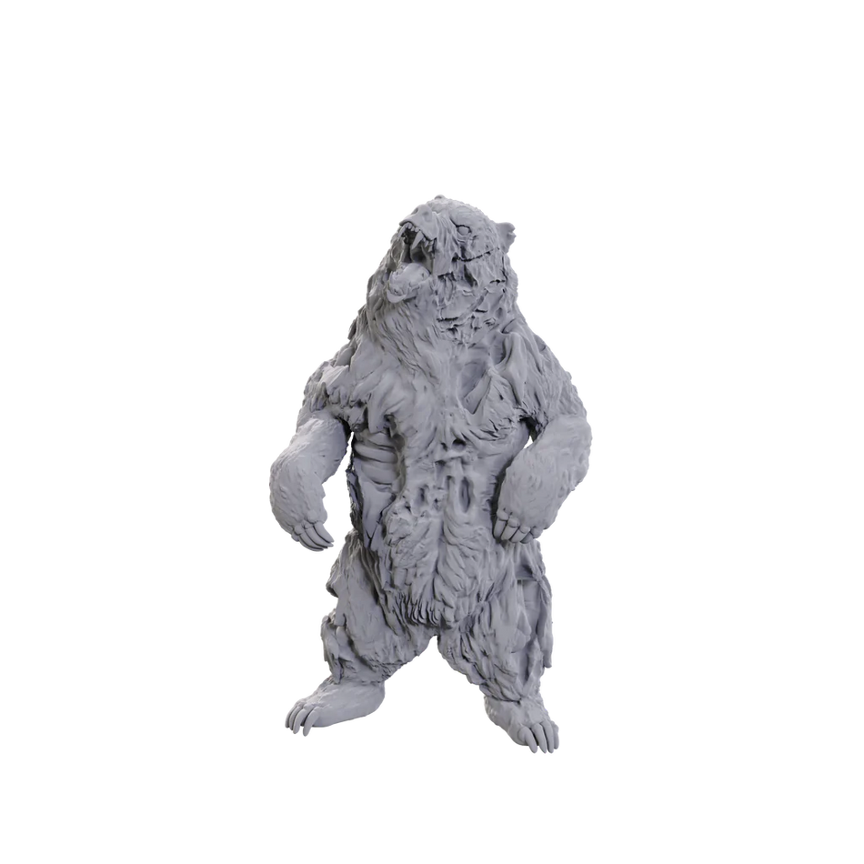 WizKids Deep Cuts: Zombie Grizzly Bear Miniatures WizKids