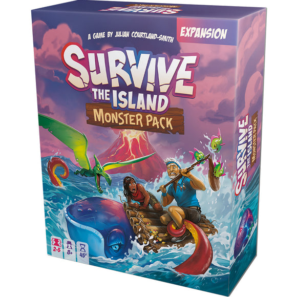 Survive the Island: Monster Pack Board Games Asmodee