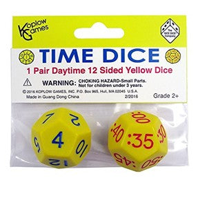 Koplow Time Dice Daytime Dice Set Koplow Games
