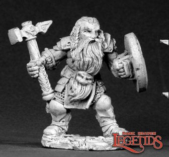 Reaper Metal Miniatures Bjorn, Dwarven Warrior (02607) Home page Other   