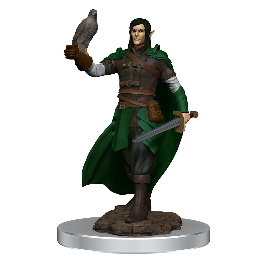 D&D Icons of the Realms Premium Prepainted Miniature Male Elf Ranger (93061) Miniatures WizKids