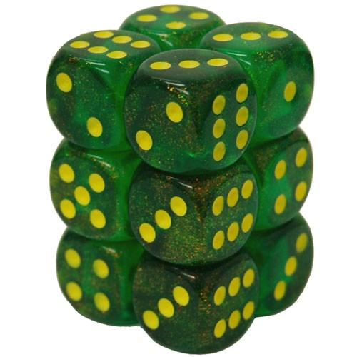 Chessex 16mm Borealis Maple 12ct D6 Set (27765) Dice Chessex   