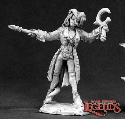 Reaper Miniatures  Sindolise, Hellborn Sorceress (03373) Home page Reaper Miniatures   