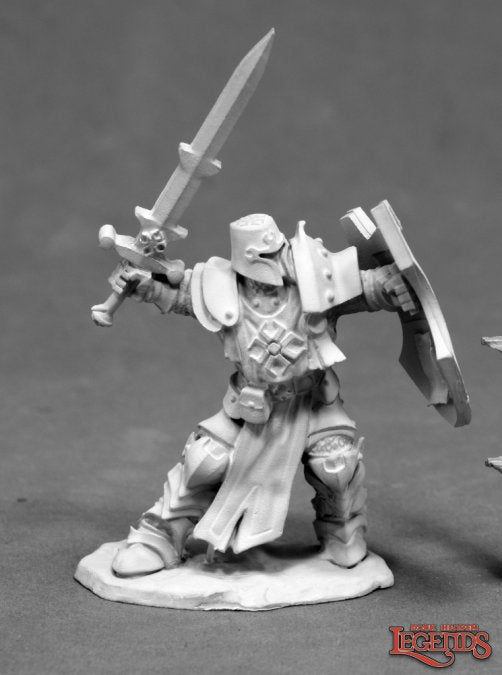 Reaper Metal Miniatures Crusader Champion (Sword and Shield) (03828) Home page Other   