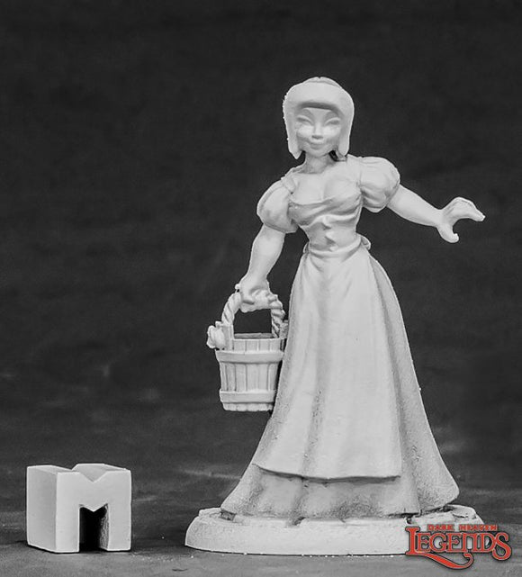 Reaper Metal Miniatures Townsfolk - Milk Maid (03857) Home page Other   