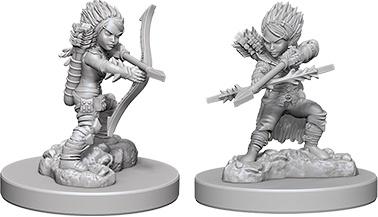 Pathfinder Deep Cuts Unpainted Miniatures: Female Gnome Rogue Miniatures WizKids   