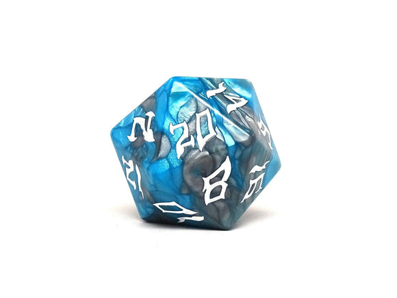 Easy Roller Dice of the Giants Frost Giant 48mm D20 Dice Easy Roller Dice