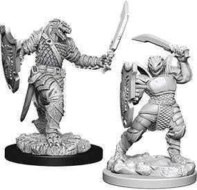 D&D Nolzur's Marvelous Unpainted Miniatures: Dragonborn Female Paladin Miniatures WizKids   
