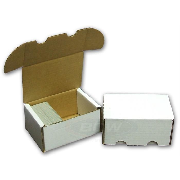 Cardboard Card Storage Box - 300 ct Supplies BCW   