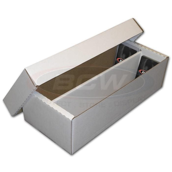 Cardboard Card Storage Box - 1600 ct Shoebox Home page BCW   