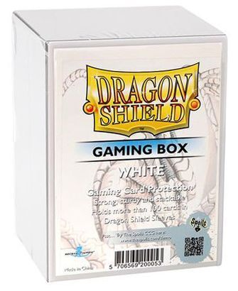 Dragon Shield Gaming Deck Box White (20005) Supplies Arcane Tinmen   