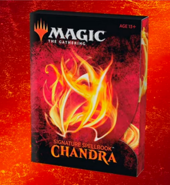 MTG: Signature Spellbook Chandra Trading Card Games Wizards of the Coast   