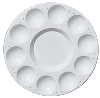Large Round Paint Mixing Palette Home page Other   