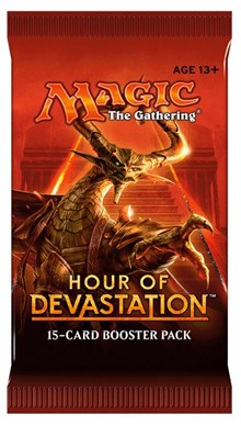 MTG [HOU] Hour of Devastation Draft Booster Pack Trading Card Games Wizards of the Coast