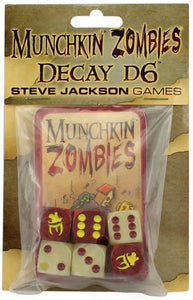 Munchkin Zombies Decay D6 Home page Steve Jackson Games   