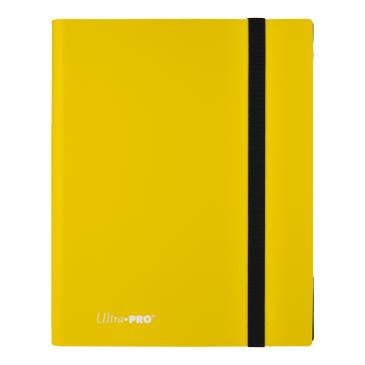 Ultra Pro Binder 9pkt Eclipse Lemon Yellow (15150) Supplies Ultra Pro   