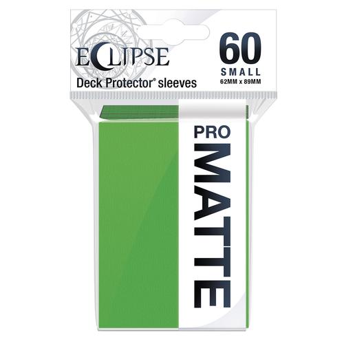 Ultra Pro Eclipse 60ct Small Size Matte Sleeves Lime Green (15642) Supplies Ultra Pro   