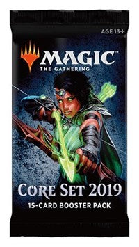 MTG [M19] Magic 2019 Core Set Draft Booster Pack Trading Card Games Wizards of the Coast